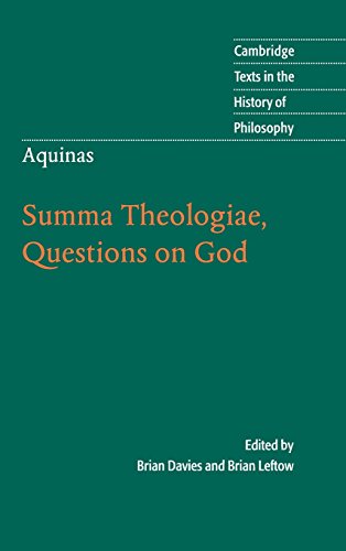 Aquinas Summa Theologiae, Questions on God [Hardcover]