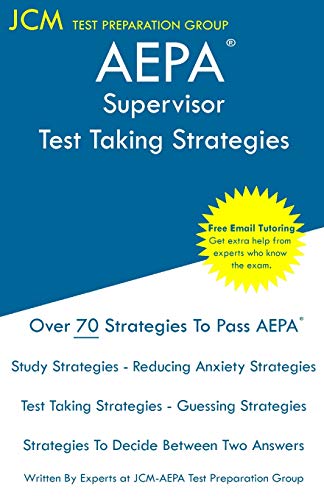 AEPA Supervisor - Test Taking Strategies [Paperback]