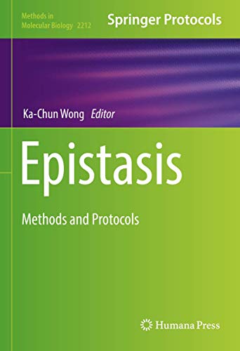 Epistasis Methods and Protocols [Hardcover]