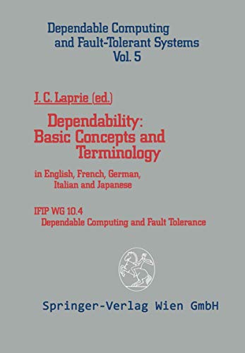 Dependability Basic Concepts and Terminology In English, French, German, Itali [Paperback]