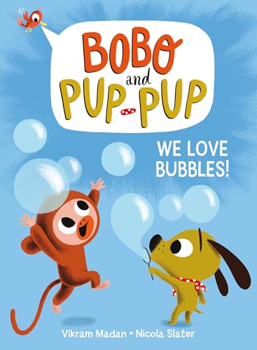 We Love Bubbles (Bobo and Pup-Pup) (A Graphic Novel) [Hardcover]