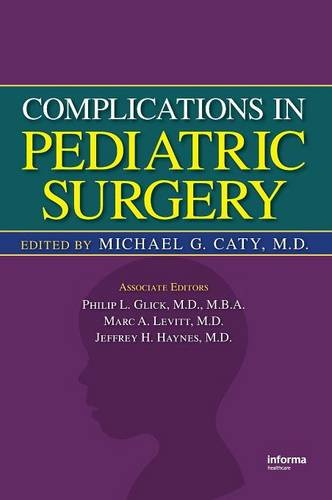 Complications in Pediatric Surgery [Hardcover]