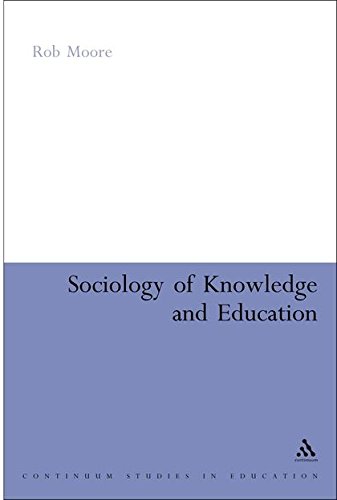 Sociology of Knowledge and Education [Hardcover]