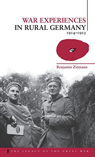 War Experiences in Rural Germany 1914-1923 [Hardcover]