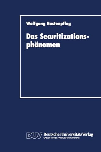 Das Securitizationsphnomen [Paperback]