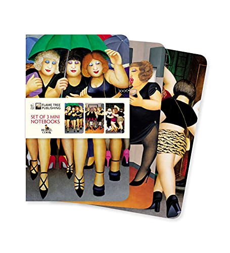 Beryl Cook Set of 3 Mini Notebooks [Notebook / blank boo]
