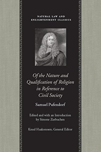 Of the Nature and Qualification of Religion in Reference to Civil Society [Hardcover]