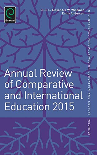 Annual Review Of Comparative And International Education 2015 (international Per [Hardcover]