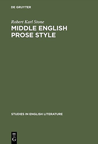 Middle English Prose Style  Margery Kempe and Julian of Norwich [Hardcover]
