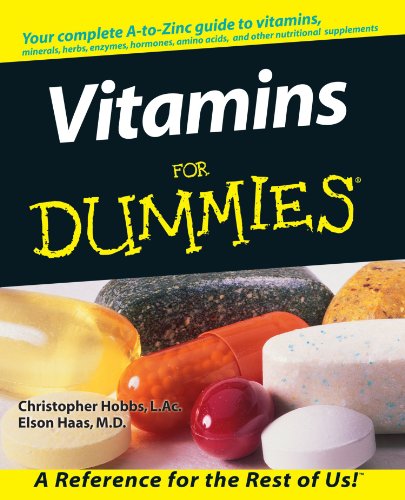 Vitamins For Dummies [Paperback]