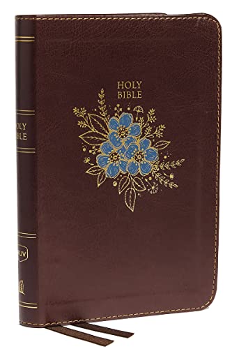 NKJV, Thinline Bible, Compact, Leathersoft, Burgundy, Red Letter, Comfort Print [Leather / fine bindi]