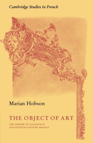 The Object of Art The Theory of Illusion in Eighteenth-Century France [Paperback]