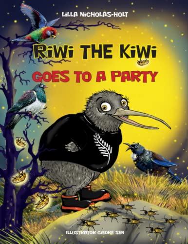 Riwi The Kiwi Goes To A Party (volume 1) [Paperback]