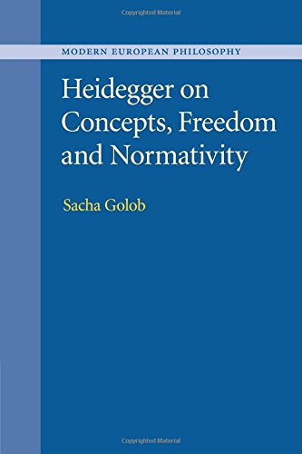 Heidegger on Concepts, Freedom and Normativity [Paperback]