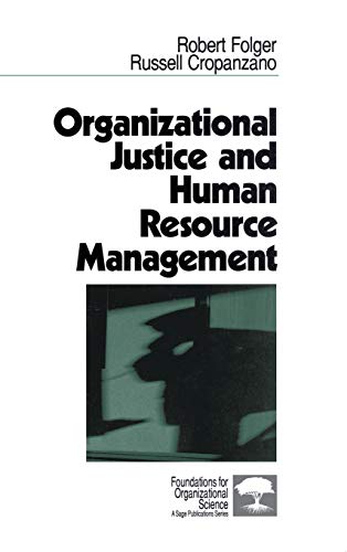 Organizational Justice and Human Resource Management [Hardcover]