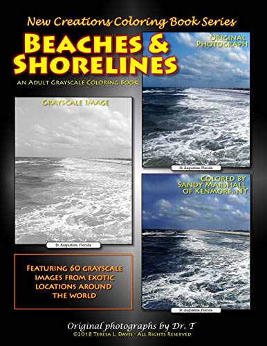 New Creations Coloring Book Series  Beaches and Shorelines [Unknown]
