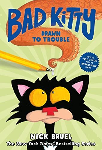 Bad Kitty Drawn to Trouble (full-color edition) [Hardcover]