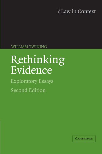 Rethinking Evidence Exploratory Essays [Paperback]