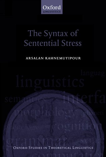 The Syntax of Sentential Stress [Paperback]