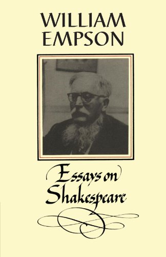 William Empson Essays on Shakespeare [Paperback]