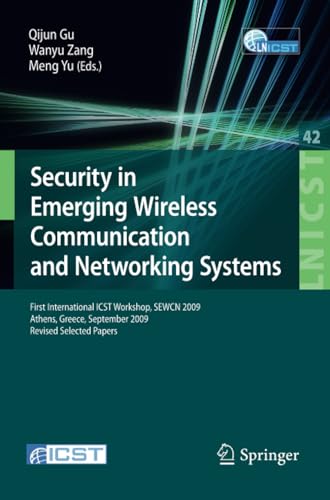 Security in Emerging Wireless Communication and Networking Systems First Intern [Paperback]