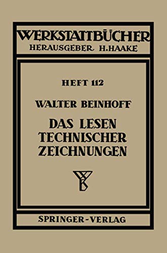 Das Lesen technischer Zeichnungen [Paperback]