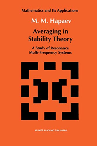 Averaging in Stability Theory A Study of Resonance Multi-Frequency Systems [Paperback]
