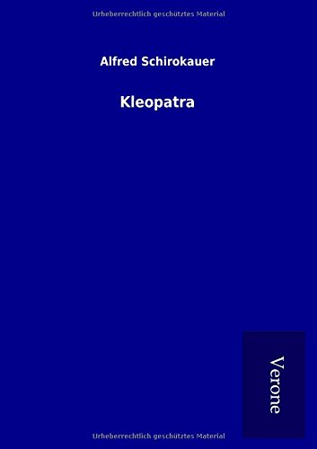 Kleopatra (german Edition) [Paperback]