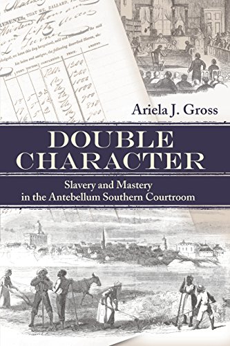 Double Character Slavery and Mastery in the Antebellum Southern Courtroom [Paperback]