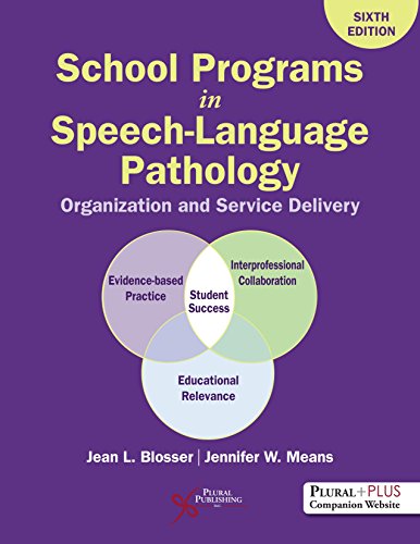 School Programs in Speech-Language Pathology Organization and Delivery [Paperback]