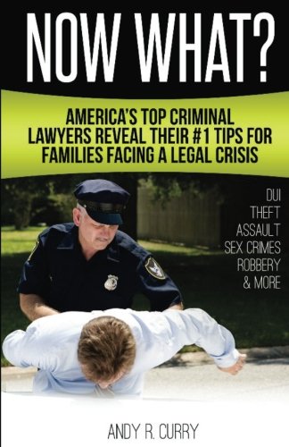 Now What America's Top Criminal Lawyers Reveal Their 1 Tips For Families Faci [Paperback]