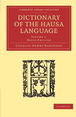 Dictionary of the Hausa Language [Paperback]