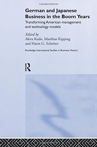 German and Japanese Business in the Boom Years [Paperback]