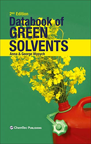 Databook of Green Solvents [Hardcover]