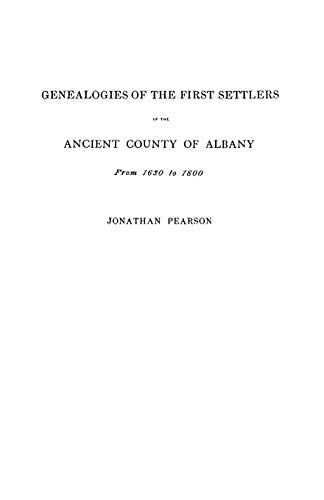 Contributions for the Genealogies of the First Settlers of the Ancient County of [Paperback]