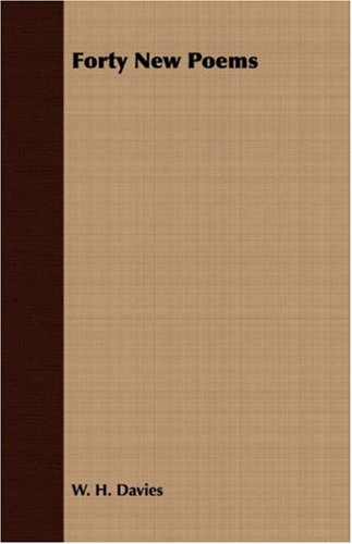Forty New Poems [Paperback]