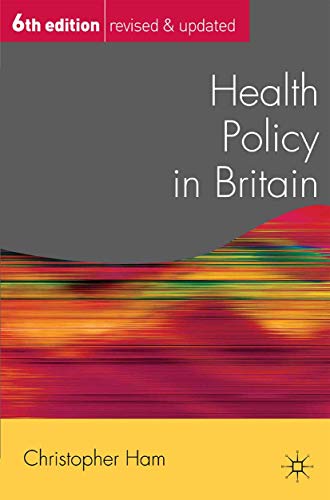 Health Policy in Britain [Paperback]