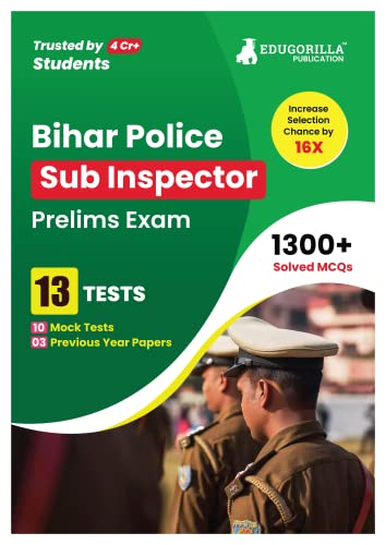 Bihar Police Sub-Inspector (Bpsi) Prelims 2021 15 Full-Length Mock Test