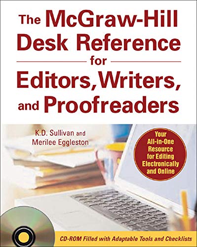 The McGraw-Hill Desk Reference for Editors, Writers, and Proofreaders(Book + CD- [Mixed media product]