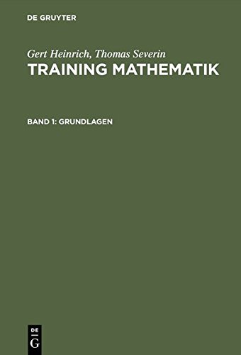 Training Mathematik  Grundlagen [Hardcover]