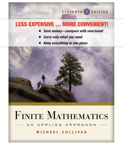 Finite Mathematics An Applied Approach [Loose-leaf]