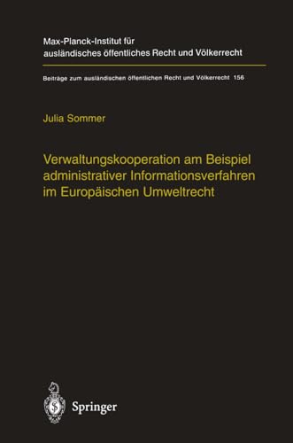 Verwaltungskooperation am Beispiel administrativer Informationsverfahren im Euro [Paperback]