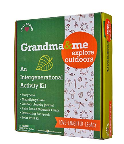 Grandma and Me Explore Outdoors Activity Kit (Gifts for Grandkids, Kids Activi [Hardcover]