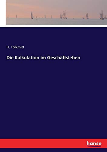 Kalkulation Im Geschaftsleben