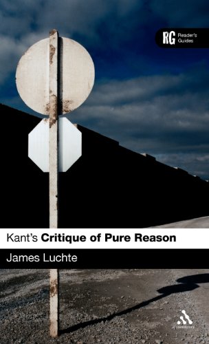 Kant's 'Critique of Pure Reason' A Reader's Guide [Hardcover]
