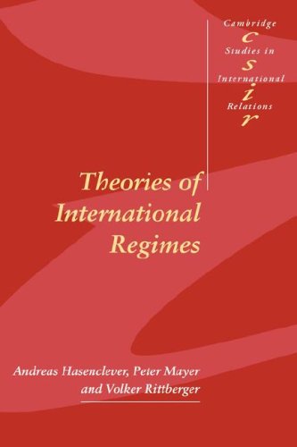 Theories of International Regimes [Hardcover]