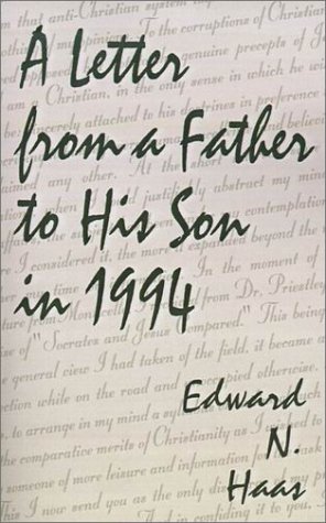 A Letter From A Father To His Son In 1994 [Paperback]