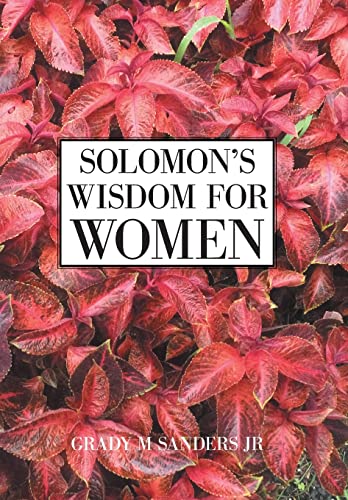 Solomon's Wisdom for Women [Hardcover]