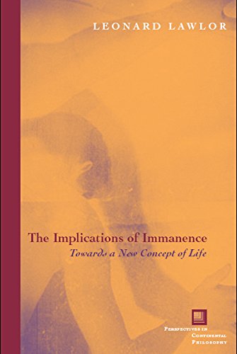 The Implications of Immanence Toward a New Concept of Life [Hardcover]
