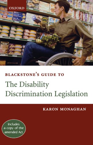 Blackstone's Guide to the Disability Discrimination Legislation [Paperback]